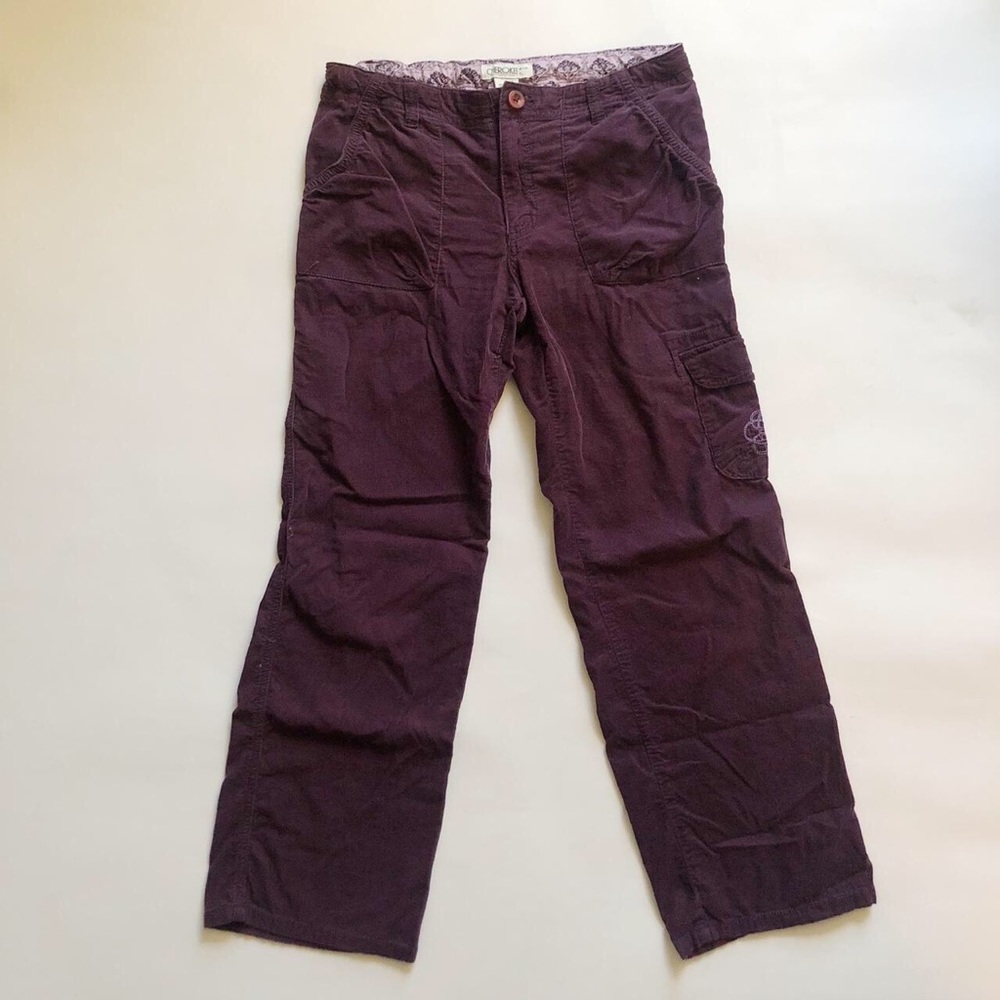 Vtg Y2K Purple Cargo Pants